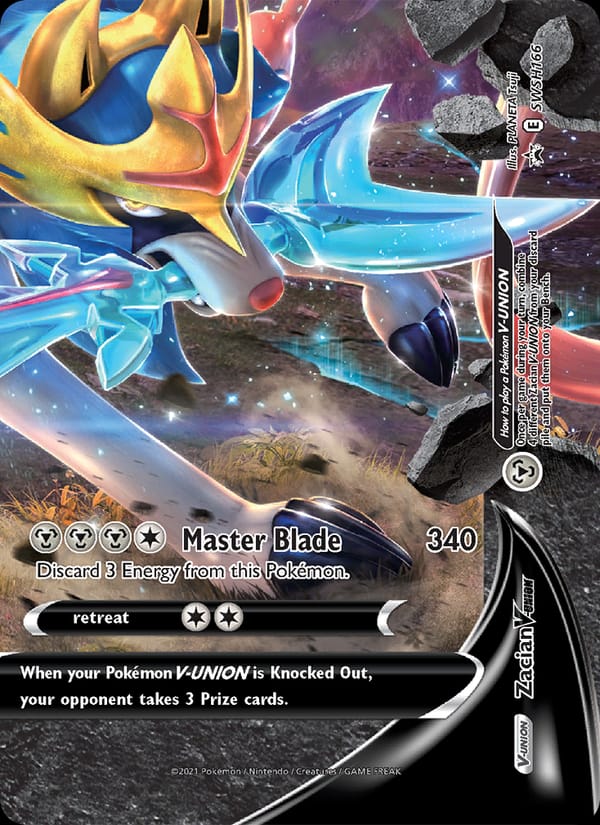 Zacian V-UNION 166/107