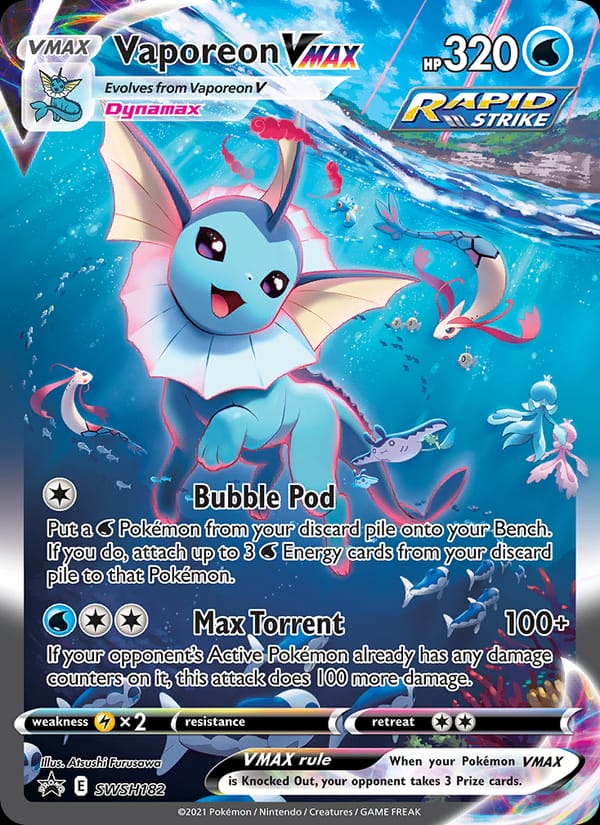 Vaporeon VMAX 182/107