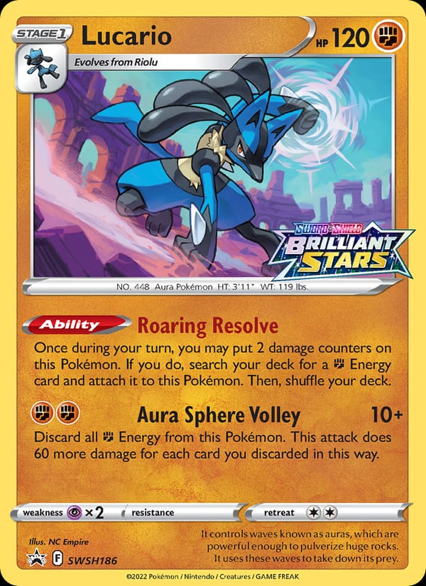Lucario 186/107