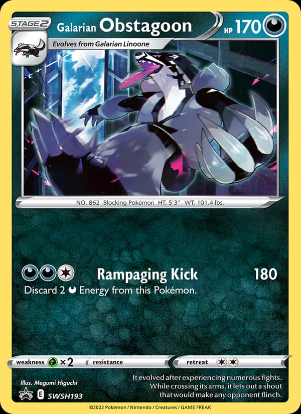 Galarian Obstagoon 193/107