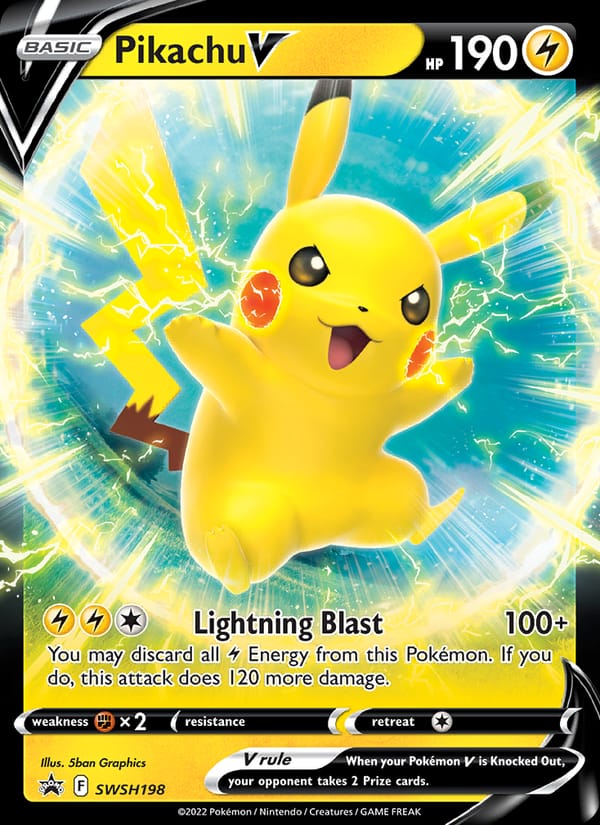 Pikachu V 198/107