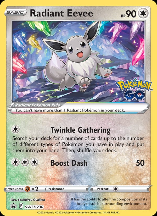 Radiant Eevee 230/107