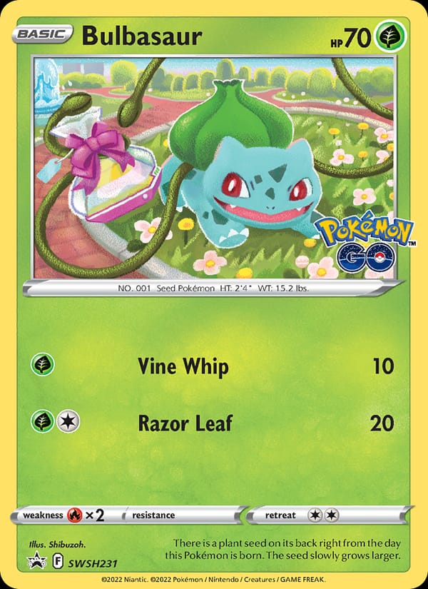 Bulbasaur 231/107