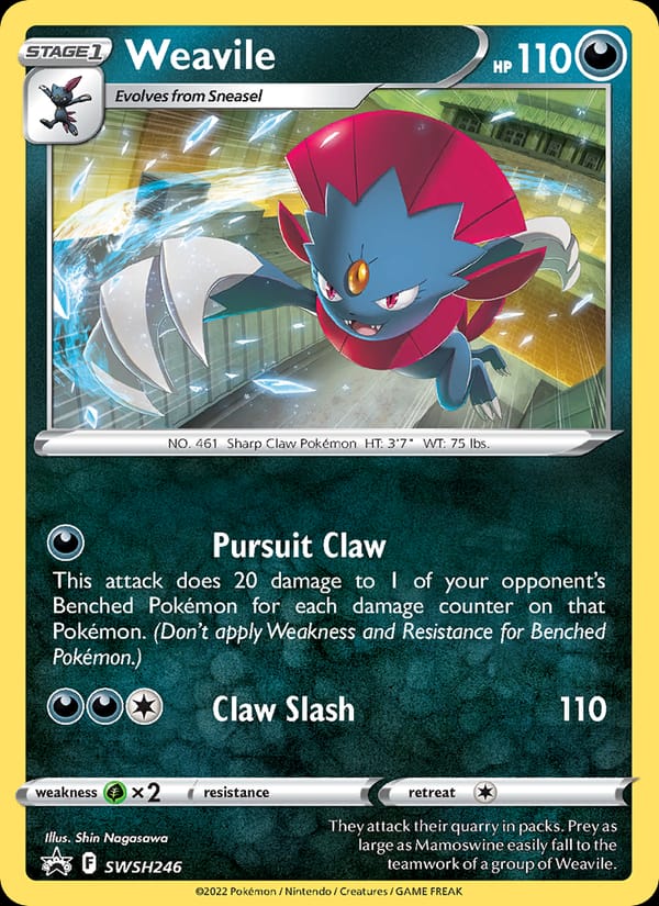 Weavile 246/107