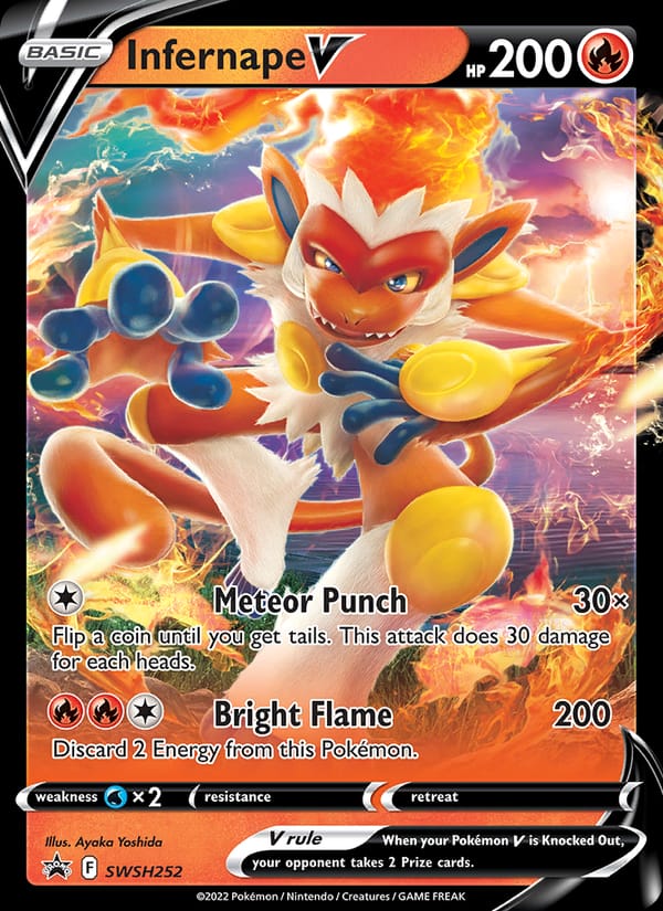 Infernape V 252/107