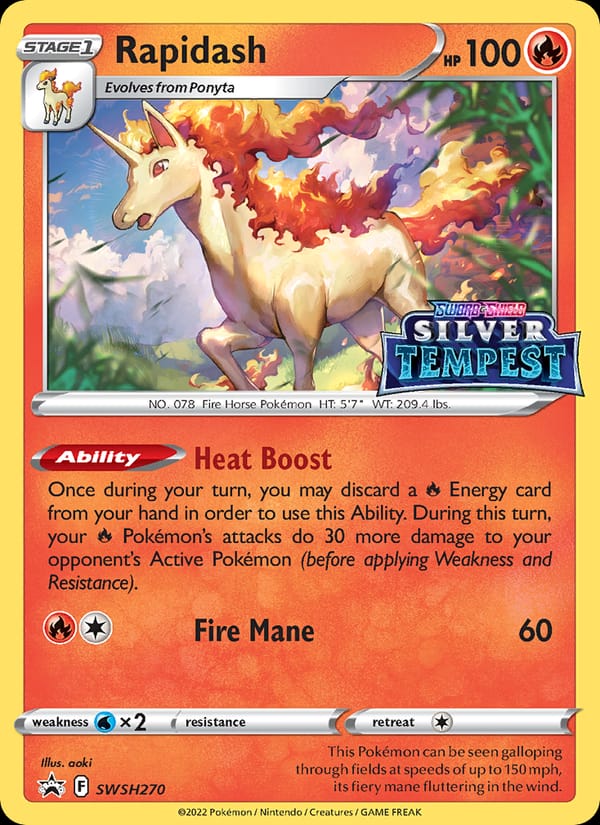 Rapidash 270/107