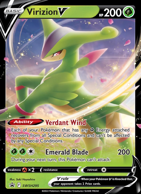 Virizion V 295/107