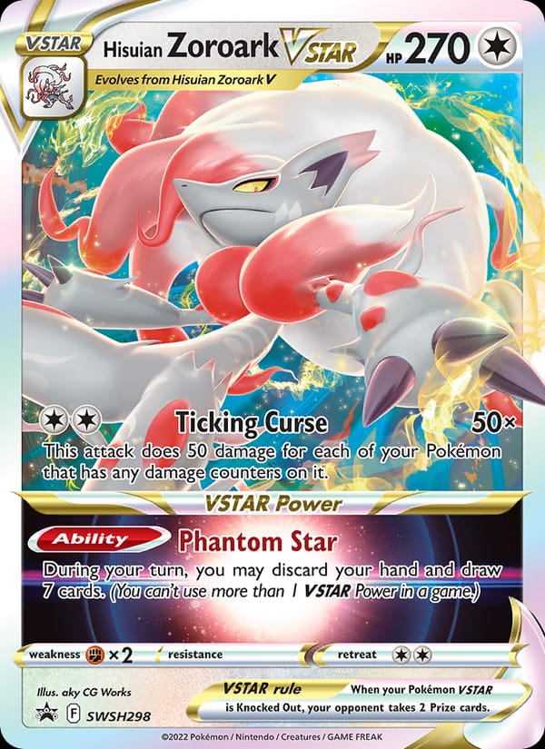 Hisuian Zoroark VSTAR 298/107