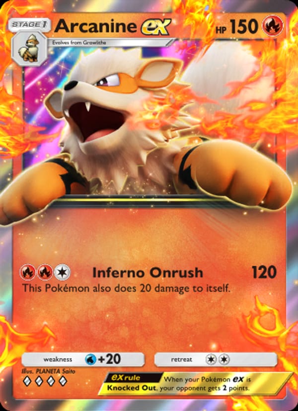 Arcanine ex 041/226