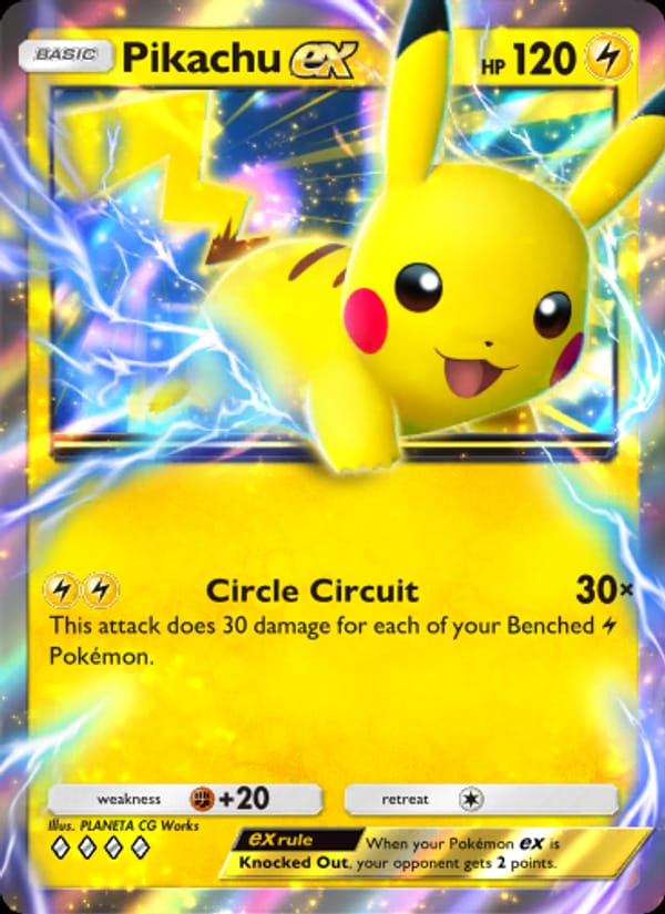 Pikachu ex 096/226