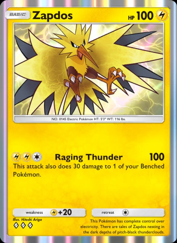 Zapdos 103/226