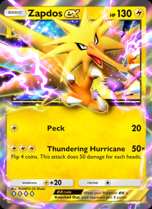 Zapdos ex 104/226