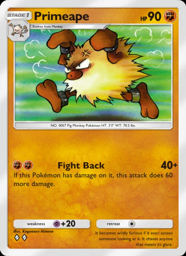 Primeape 142/226