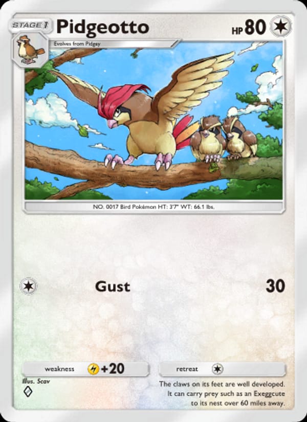 Pidgeotto 187/226