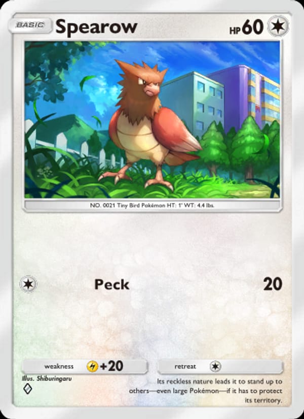 Spearow 191/226