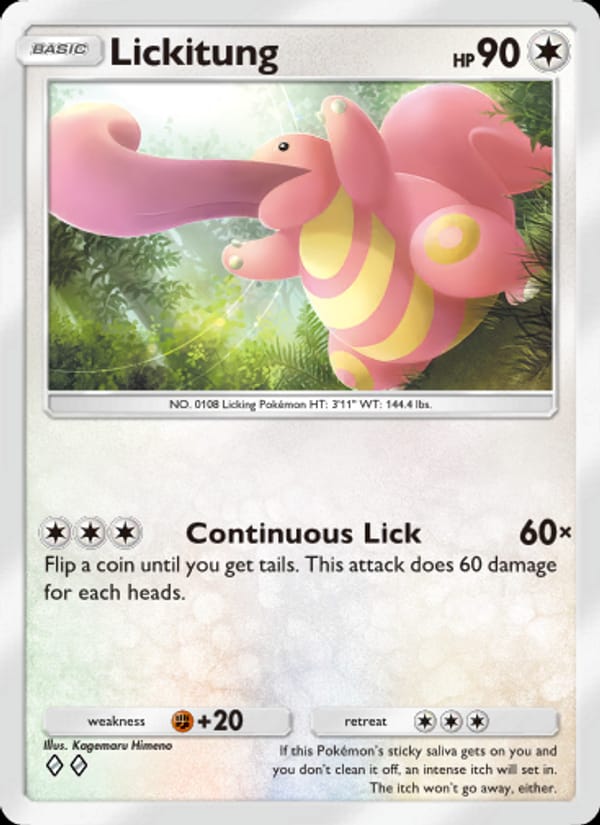 Lickitung 201/226