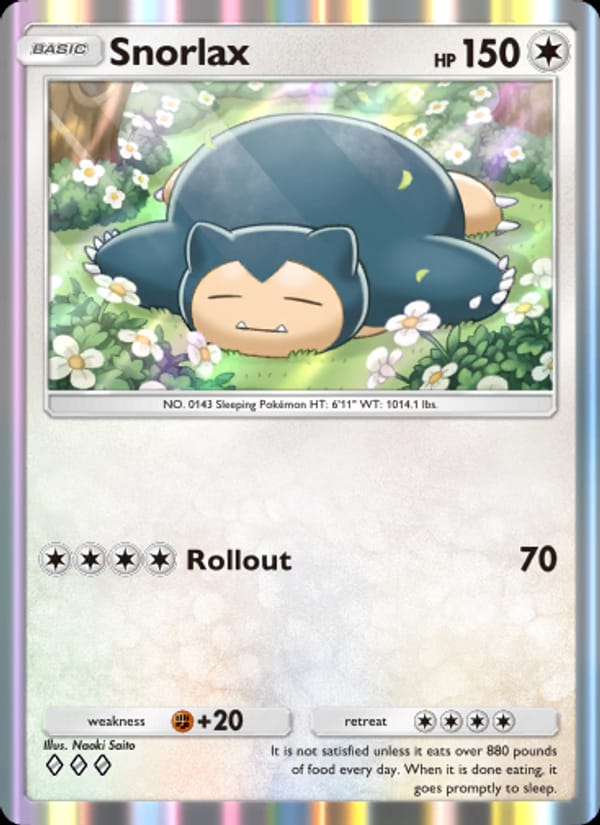 Snorlax 211/226