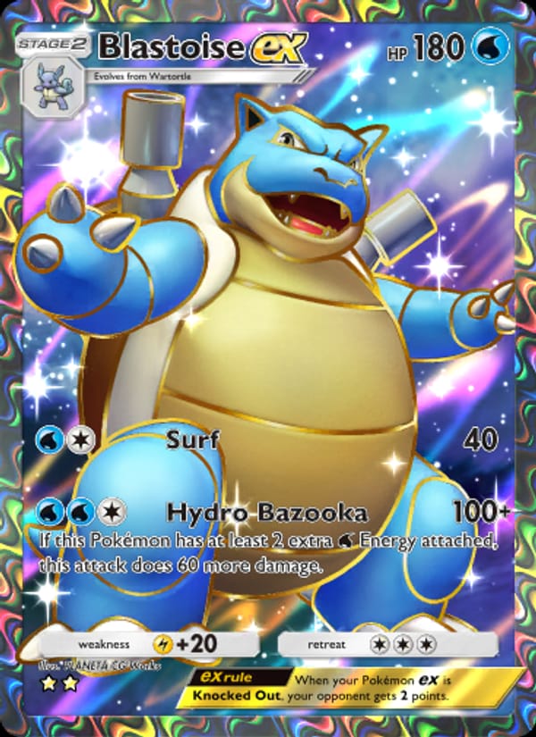 Blastoise ex 256/226