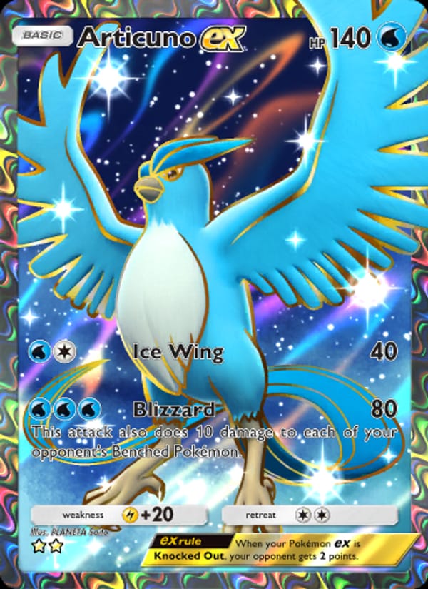 Articuno ex 258/226