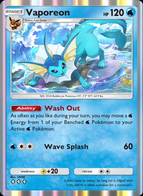 Vaporeon 019/068