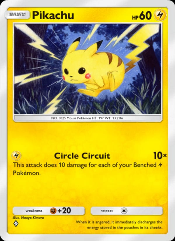 Pikachu 025/068