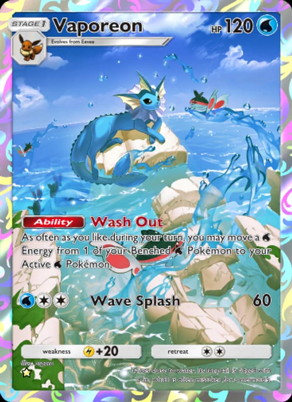 Vaporeon 072/068