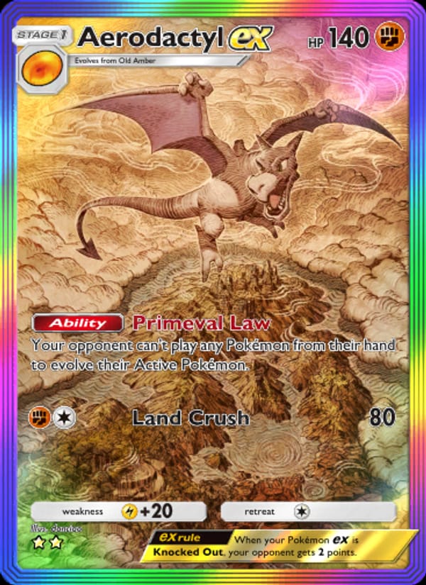Aerodactyl ex 084/068