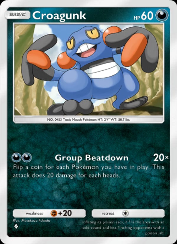 Croagunk 107/140