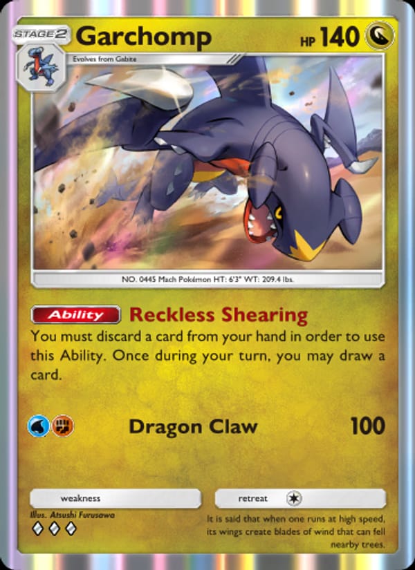Garchomp 123/140
