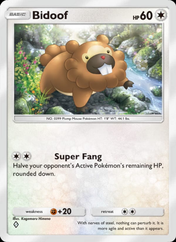 Bidoof 135/140