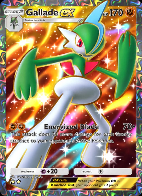 Gallade ex 185/140