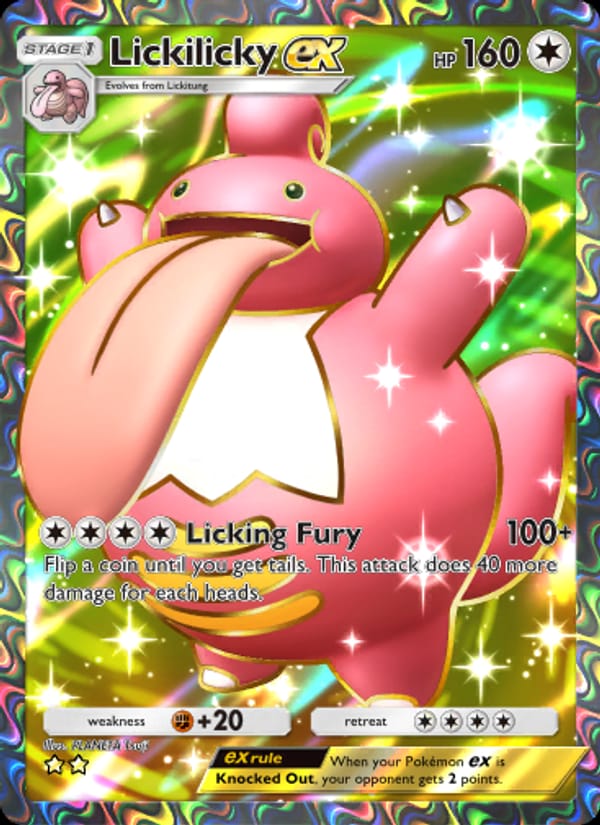 Lickilicky ex 189/140
