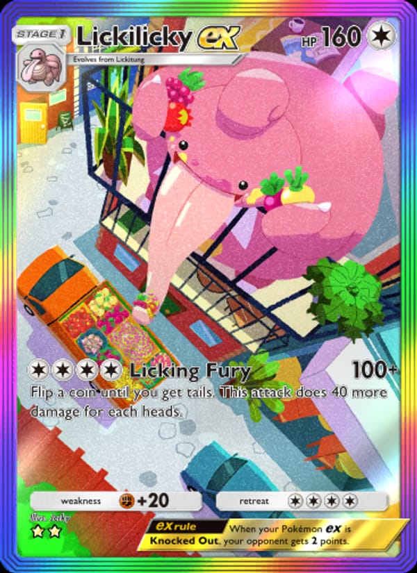Lickilicky ex 203/140