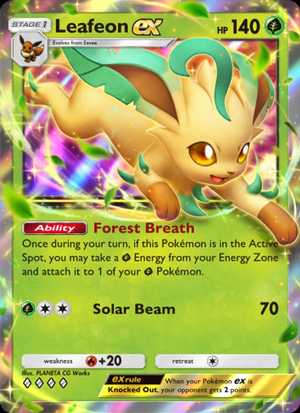 Leafeon ex 010/075