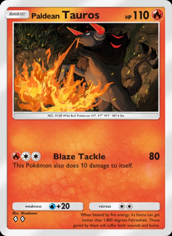 Paldean Tauros 013/072