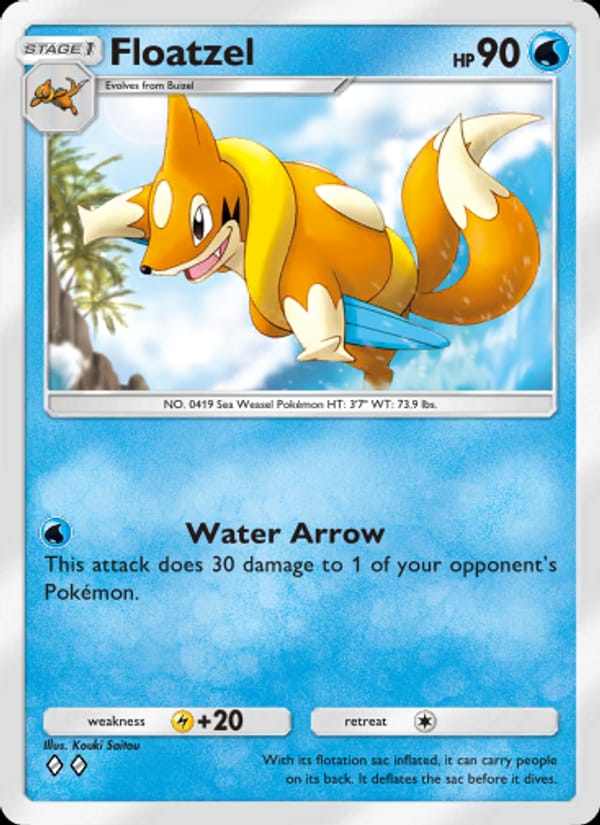 Floatzel 017/072