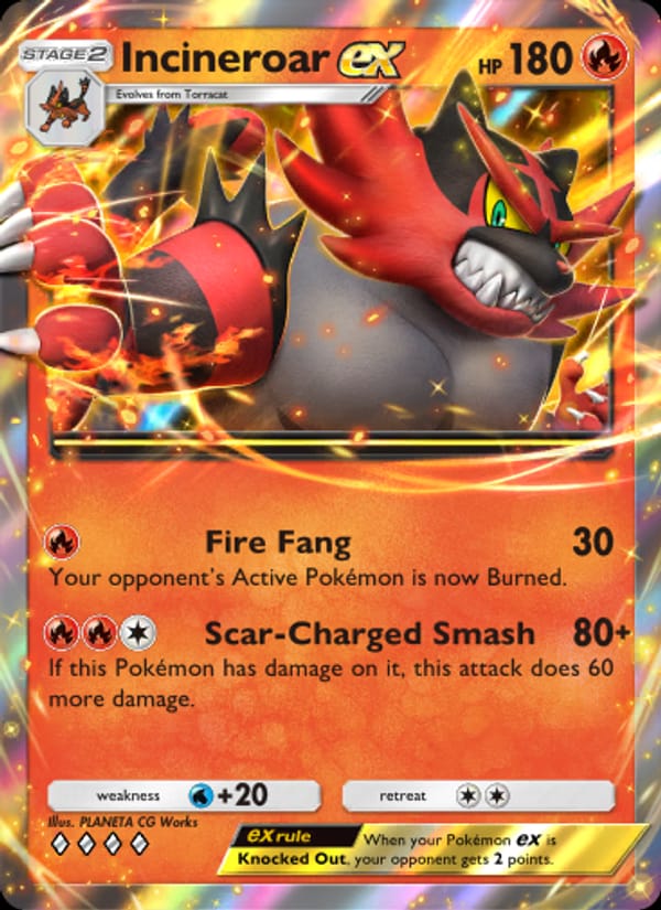 Incineroar ex 033/155