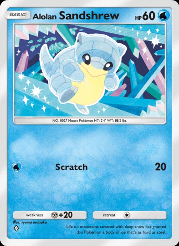 Alolan Sandshrew 038/155