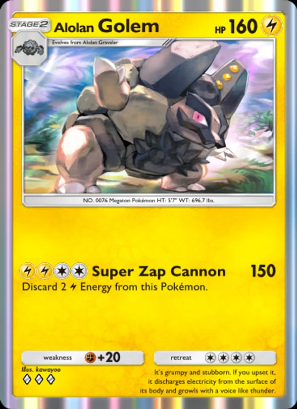 Alolan Golem 061/155