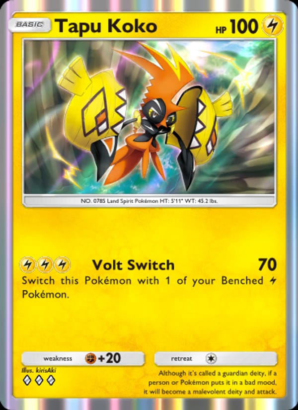 Tapu Koko 068/155