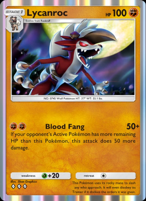 Lycanroc 101/155