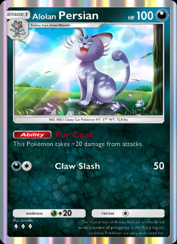 Alolan Persian 109/155