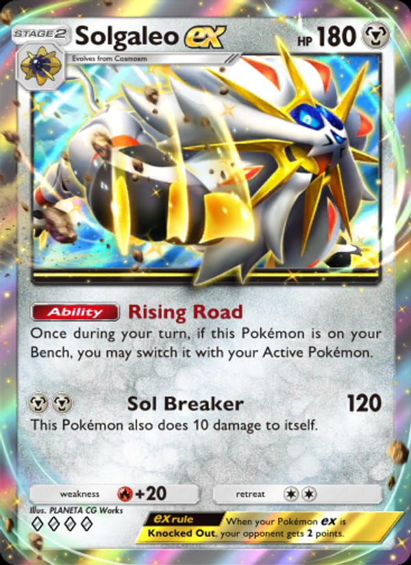 Solgaleo ex 122/155