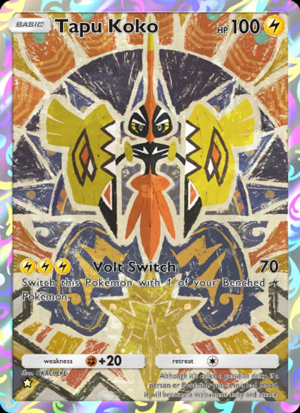 Tapu Koko 166/155