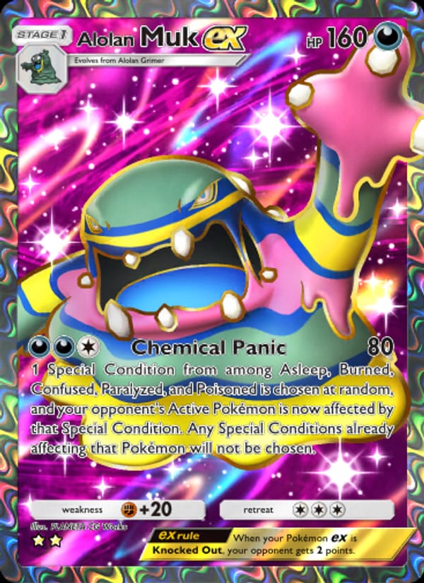 Alolan Muk ex 188/155