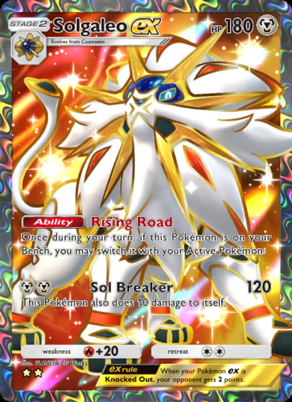 Solgaleo ex 189/155
