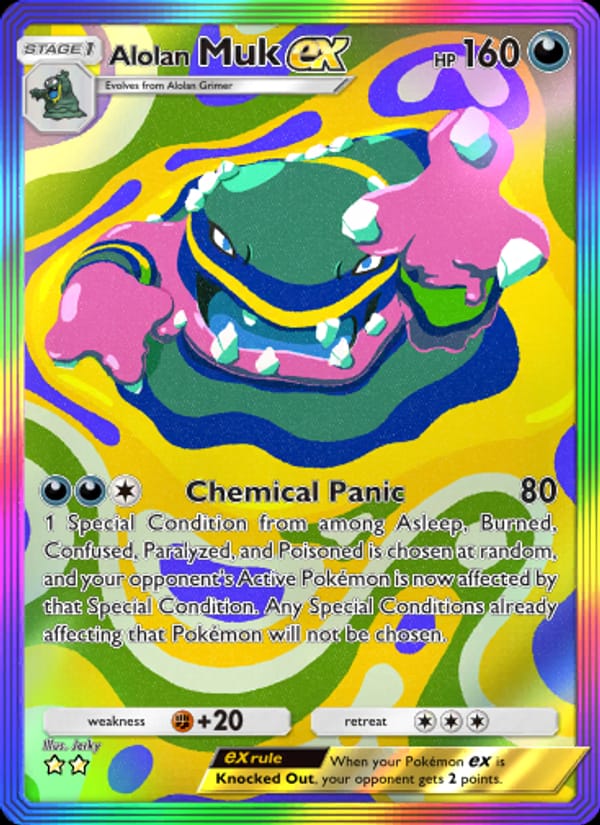 Alolan Muk ex 206/155