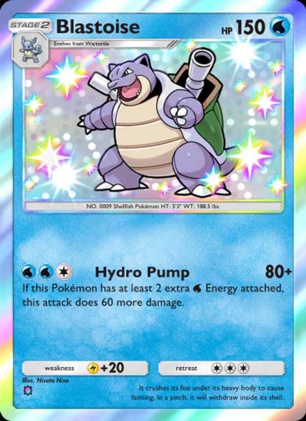 Blastoise 217/155