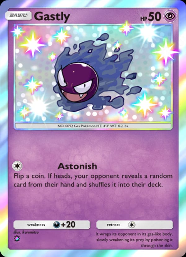 Gastly 220/155