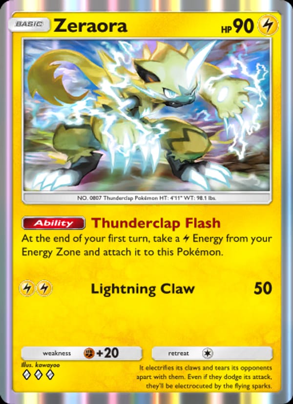 Zeraora 021/069